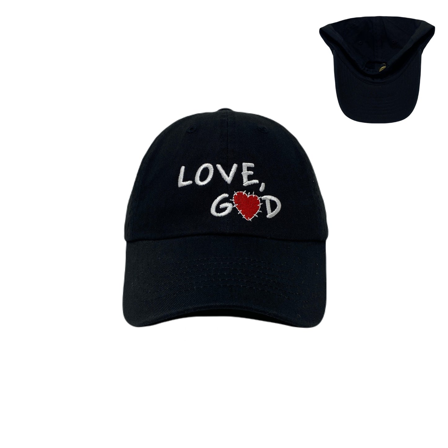 LOVE, GOD Dad Hat Letter from God Bible Divine Guidance God's Message