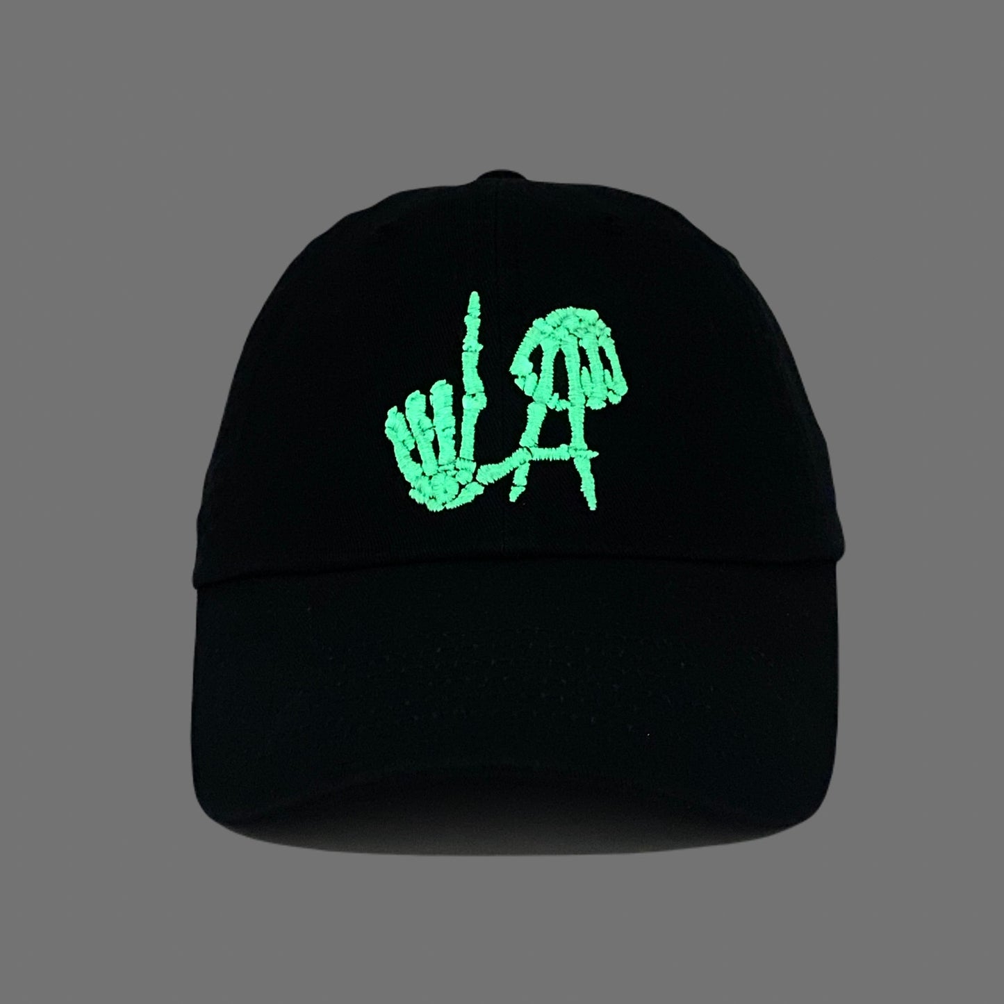 Los Angeles Bones Dad Hat Glow In The Dark