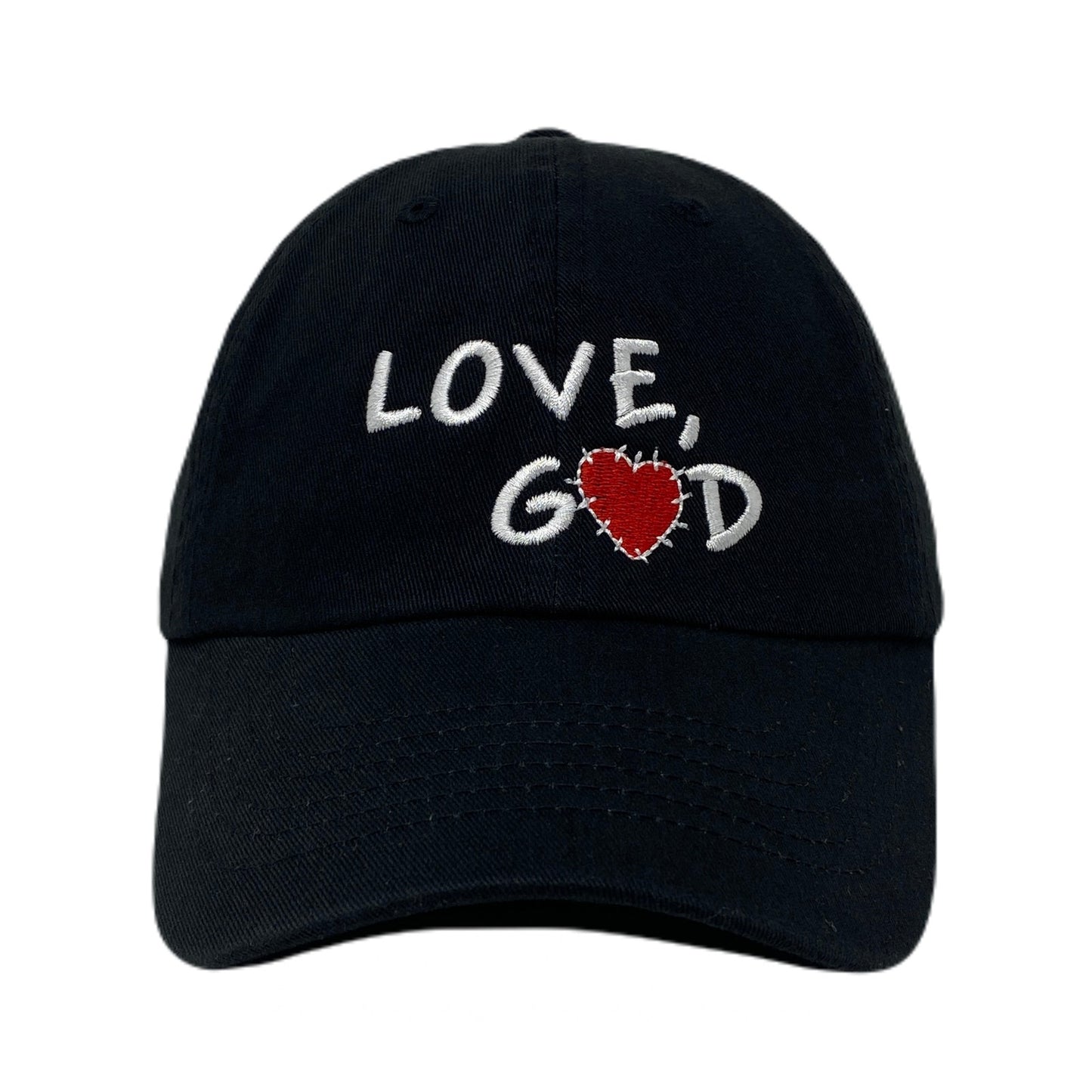 LOVE, GOD Dad Hat Letter from God Bible Divine Guidance God's Message