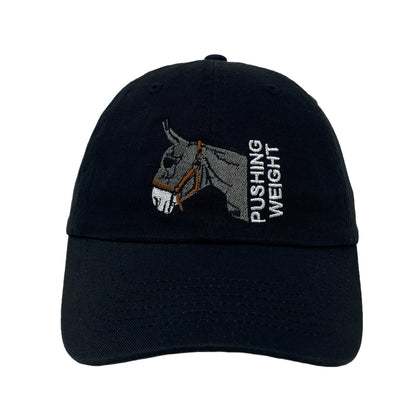 Donkey El Burro Narco Farm Pushing Pulling Weight Hustler Badass Lover Dad Hat