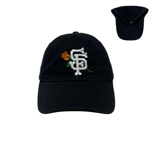 San Francisco Bone Rose Dad Hat