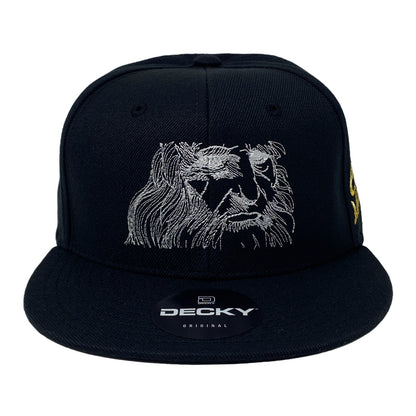 Leonardo Da Vinci Renaissance Man Mona Lisa Last Supper Painter Inventor Scientist Snapback Hat All Black