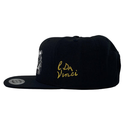 Leonardo Da Vinci Renaissance Man Mona Lisa Last Supper Painter Inventor Scientist Snapback Hat