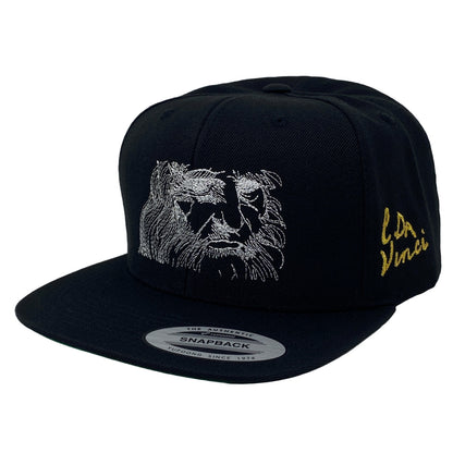 Leonardo Da Vinci Renaissance Man Mona Lisa Last Supper Painter Inventor Scientist Snapback Hat
