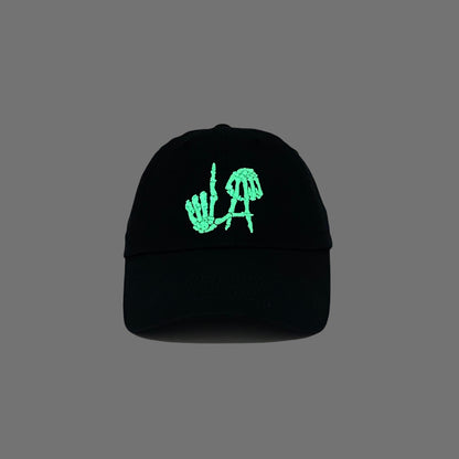 Los Angeles Bones Dad Hat Glow In The Dark