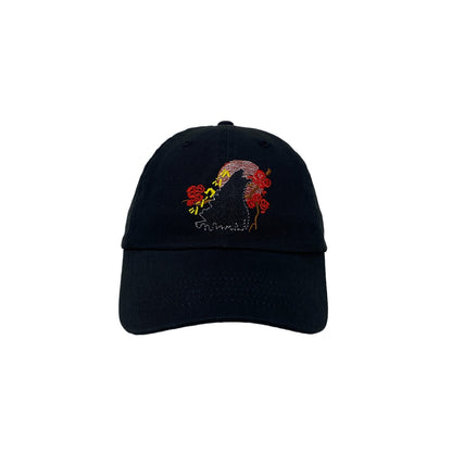 Godzilla Red Japan Sakura Cherry Blossom Flowers Tokyo Blood Moon Dad Hat