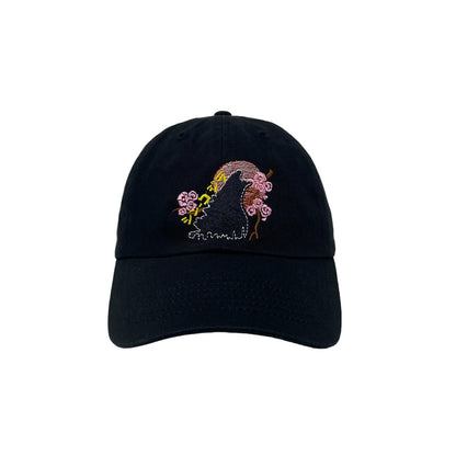 Godzilla Pink Japan Sakura Cherry Blossom Flowers Tokyo Blood Moon Dad Hat