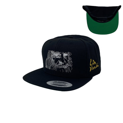 Leonardo Da Vinci Renaissance Man Mona Lisa Last Supper Painter Inventor Scientist Snapback Hat