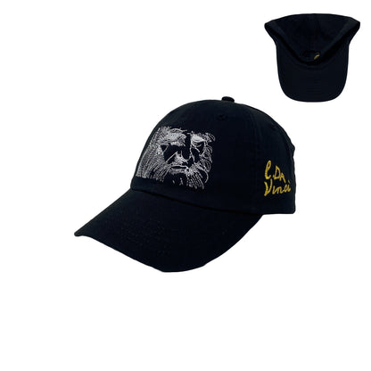 Leonardo Da Vinci Renaissance Man Mona Lisa Last Supper Painter Inventor Scientist Dad Hat