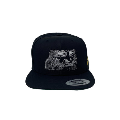 Leonardo Da Vinci Renaissance Man Mona Lisa Last Supper Painter Inventor Scientist Snapback Hat