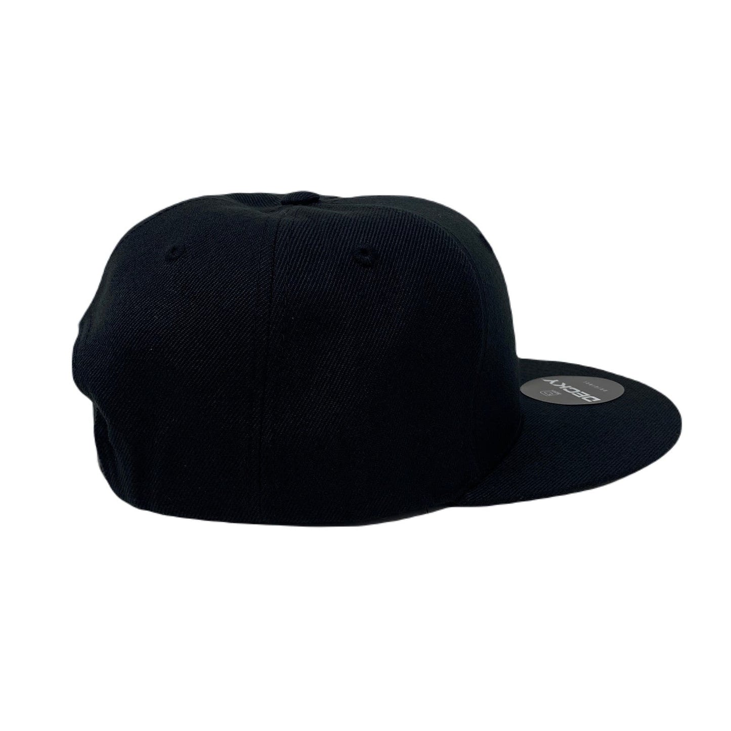 USA Oohrah Snapback Hat All Black