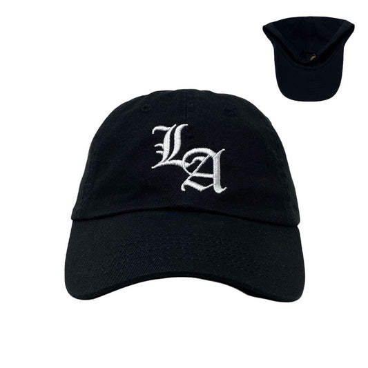 Los Angeles Old English White Dad Hat