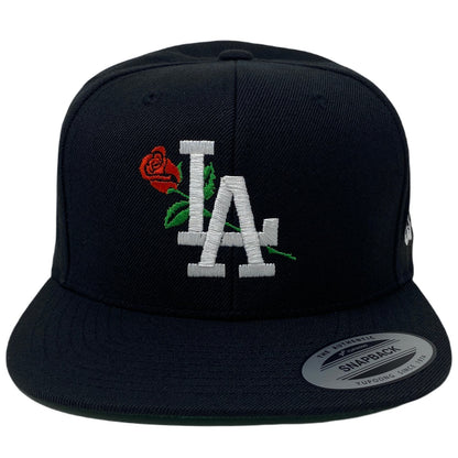 Los Angeles Laugh Now Cry Later WHITE Masks Snapback Hat