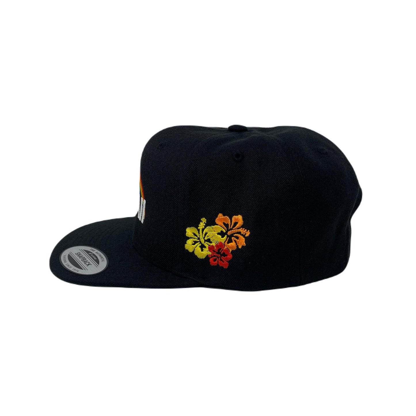 Hawaii Rainbow Snapback Hat