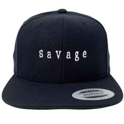 Savage Snapback Hat