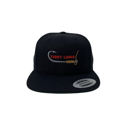 Tight Lines Snapback Hat