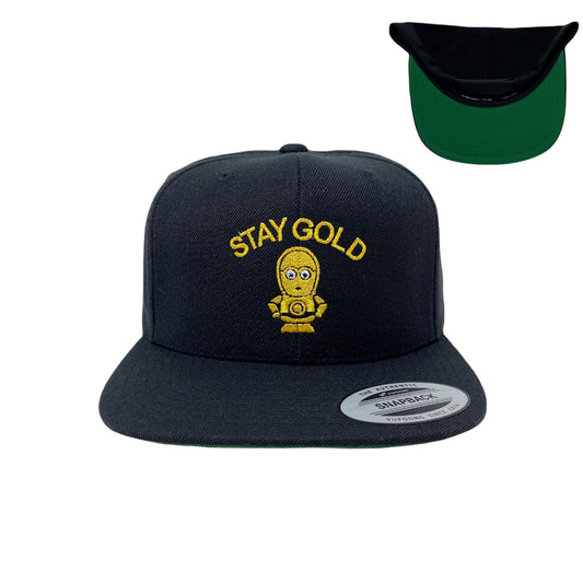 Stay Gold Mini Snapback Hat