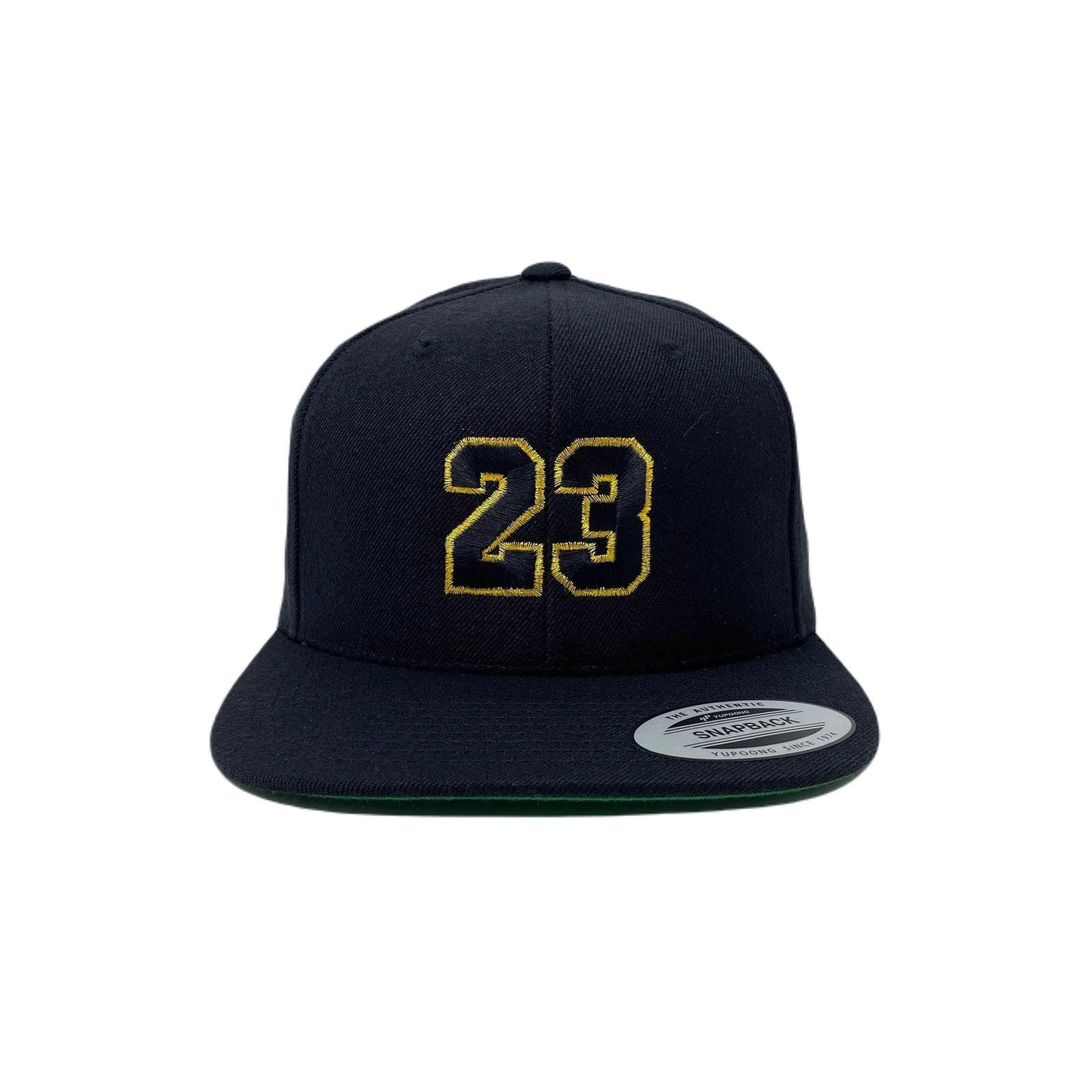 23 Gold Snapback Hat