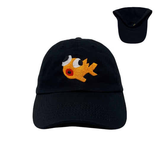 Goldfish Embroidered Dad Hat