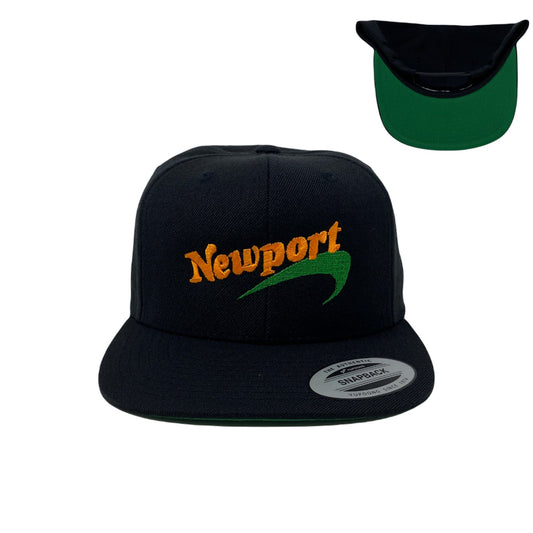 Newport (Orange) Snapback Hat