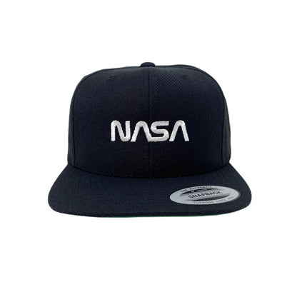 Space White Snapback Hat