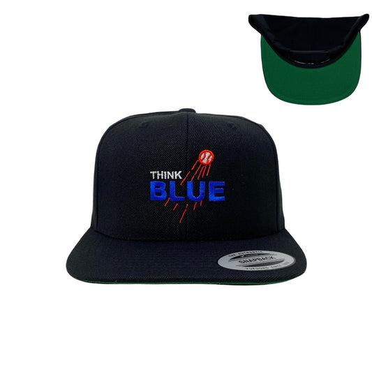 Think Blue Snapback Hat