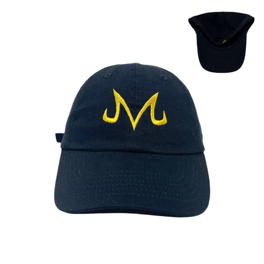 M Gold Simple Dad Hat