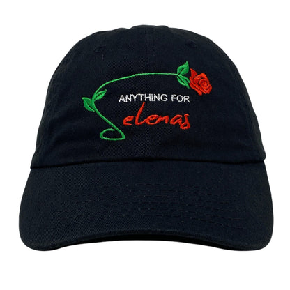 Anything For Selenas Green Dad Hat