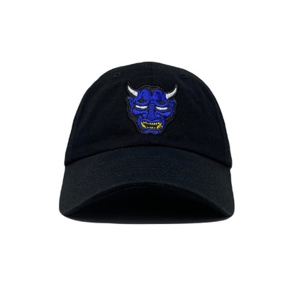 Oni Mask Blue Dad Hat