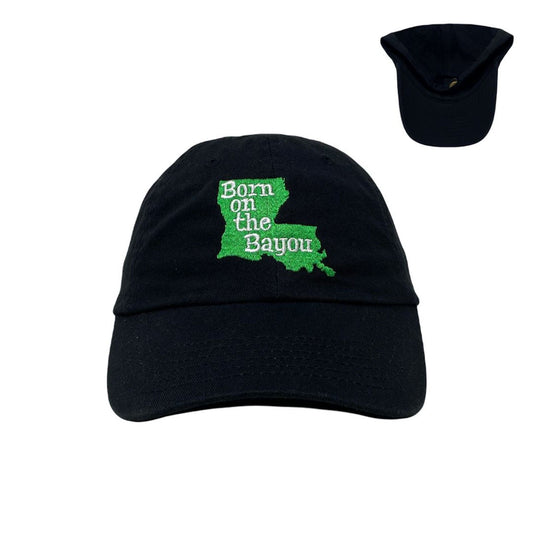 Born On The Bayou Dad Hat