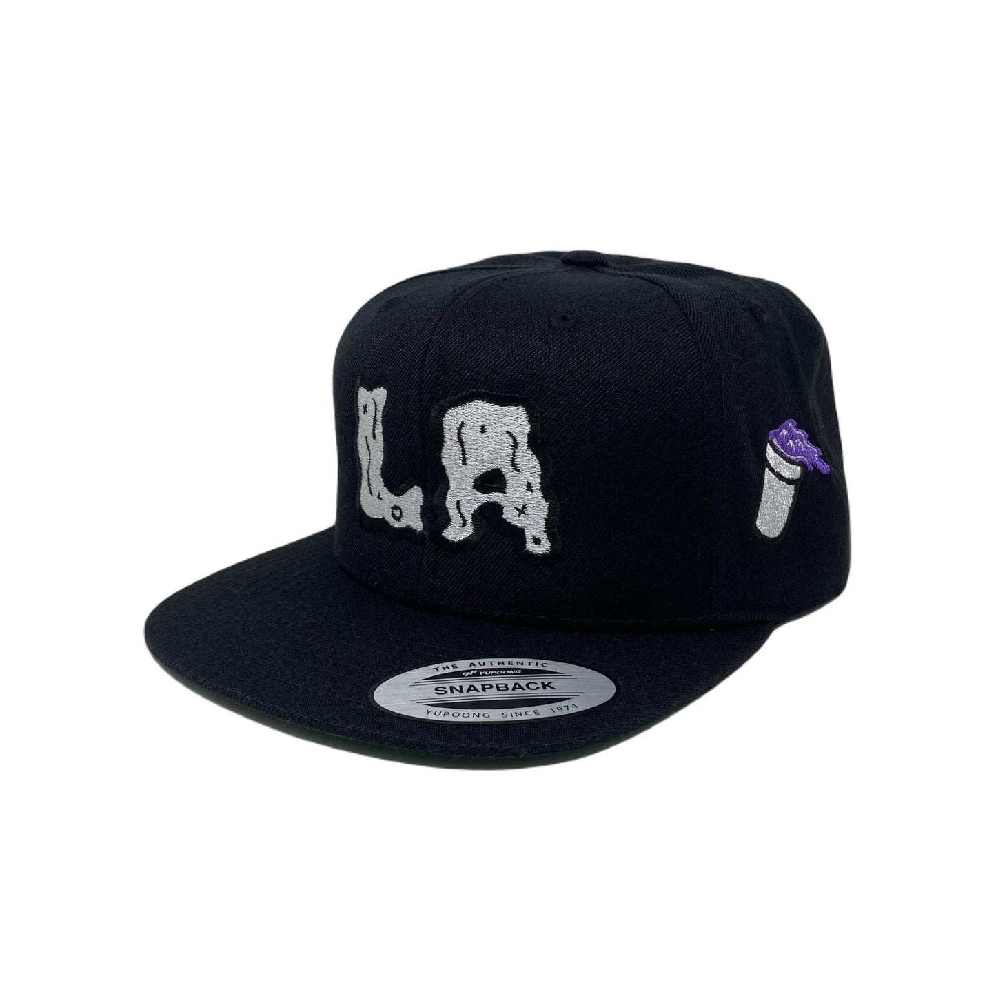 Los Angeles Shroom (All White) Snapback Hat