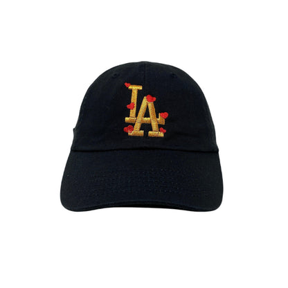 Los Angeles LA Hearts Love Bronze Slouch Dad Hat