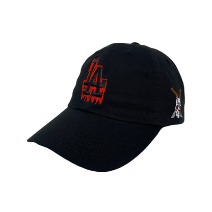 Los Angeles LA Halloween Blood Drip Red (Mask) Dad Hat