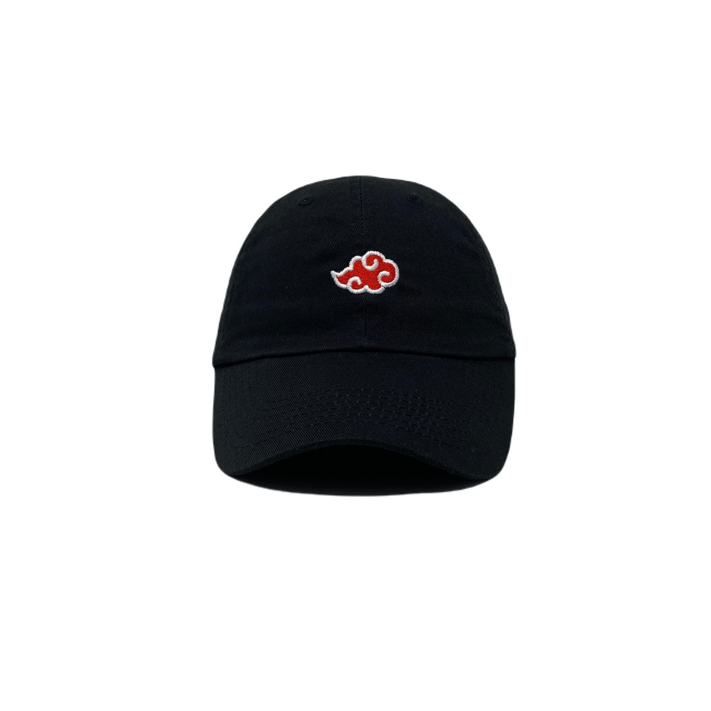 Red Embroidered Mini Cloud Dad Hat