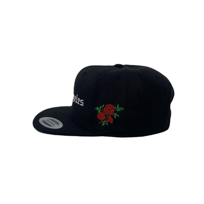 Los Angeles Old English Rose (Side Hit) Snapback Hat