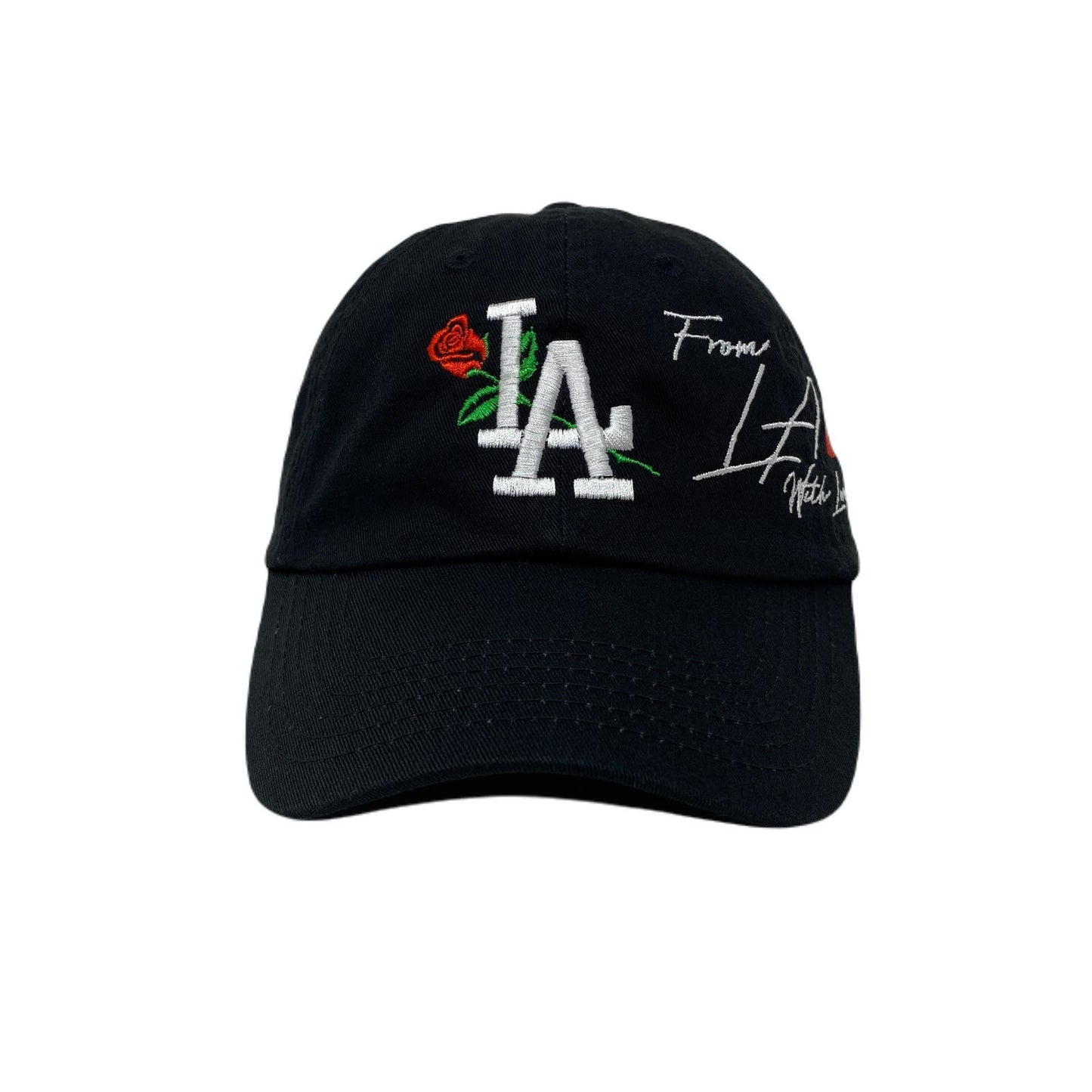 Los Angeles Rose With Love Dad Hat