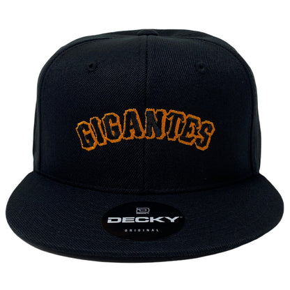 Gigantes Snapback Hat All Black