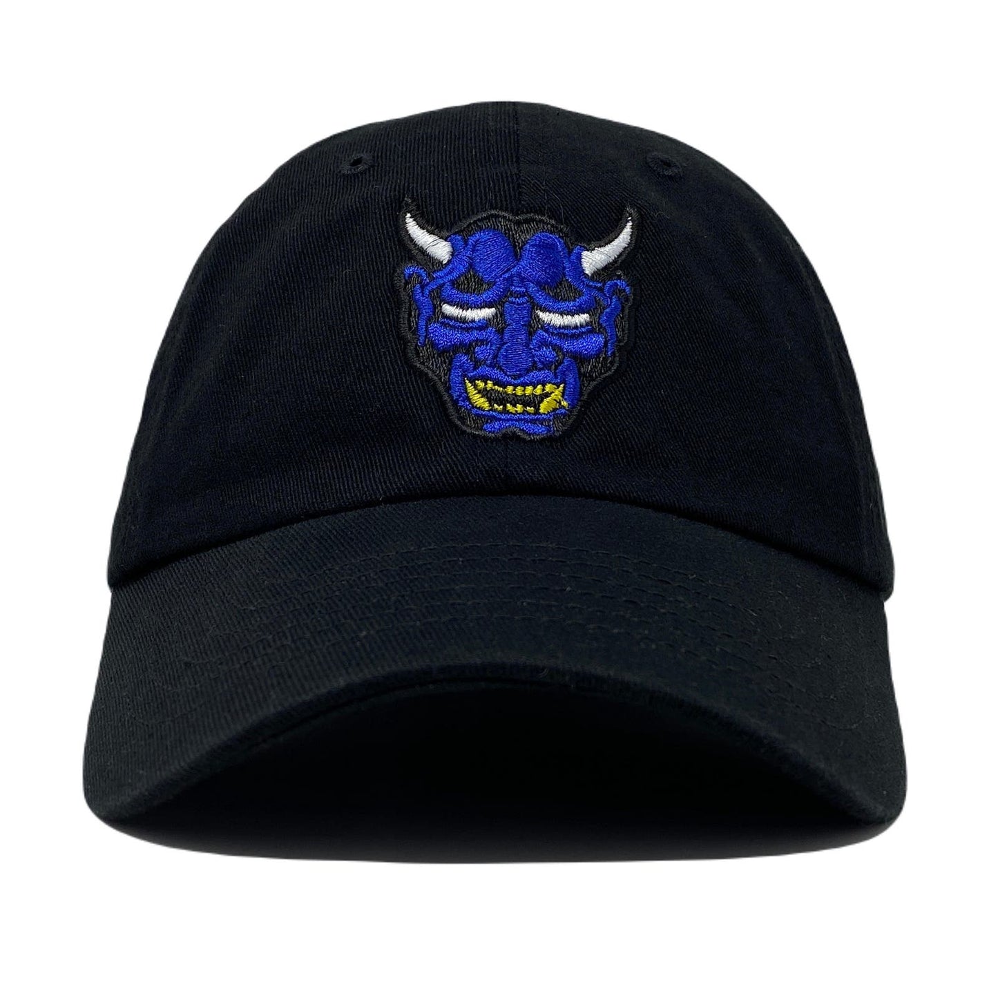 Oni Mask Blue Dad Hat