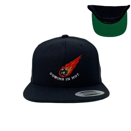 Space Coming In Hot Comet (Bronze Fire) Snapback Hat