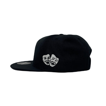 Los Angeles LA Laugh Now Cry Later WHT Masks Snapback Hat
