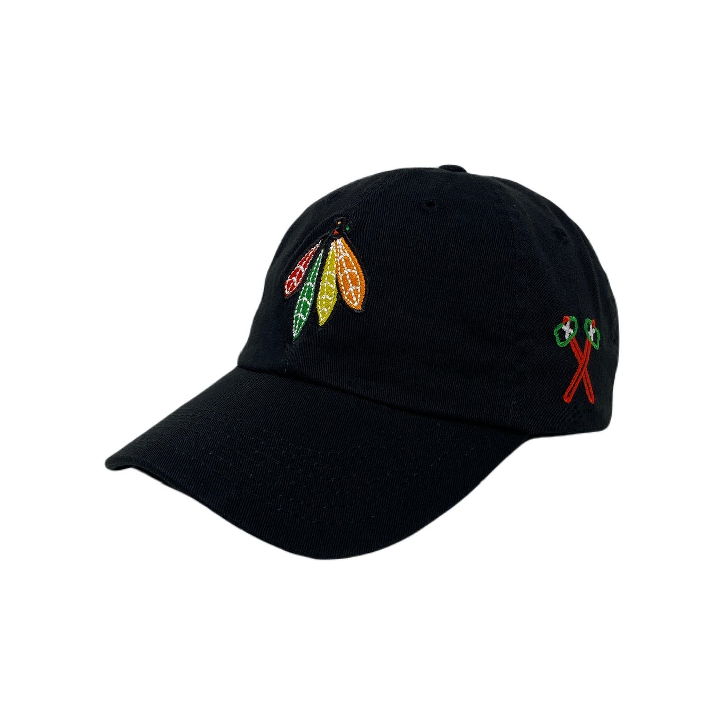 Indian Feathers Tomahawk Dad Hat