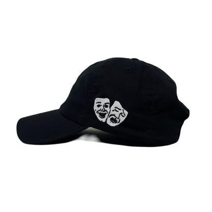 Los Angeles LA Laugh Now Cry Later WHT Masks Slouch Dad Hat
