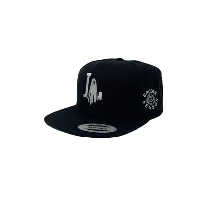 Los Angeles LA Ghost Halloween Spooky GRY Snapback Hat