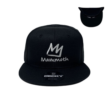 Mammoth Snapback Hat All Black