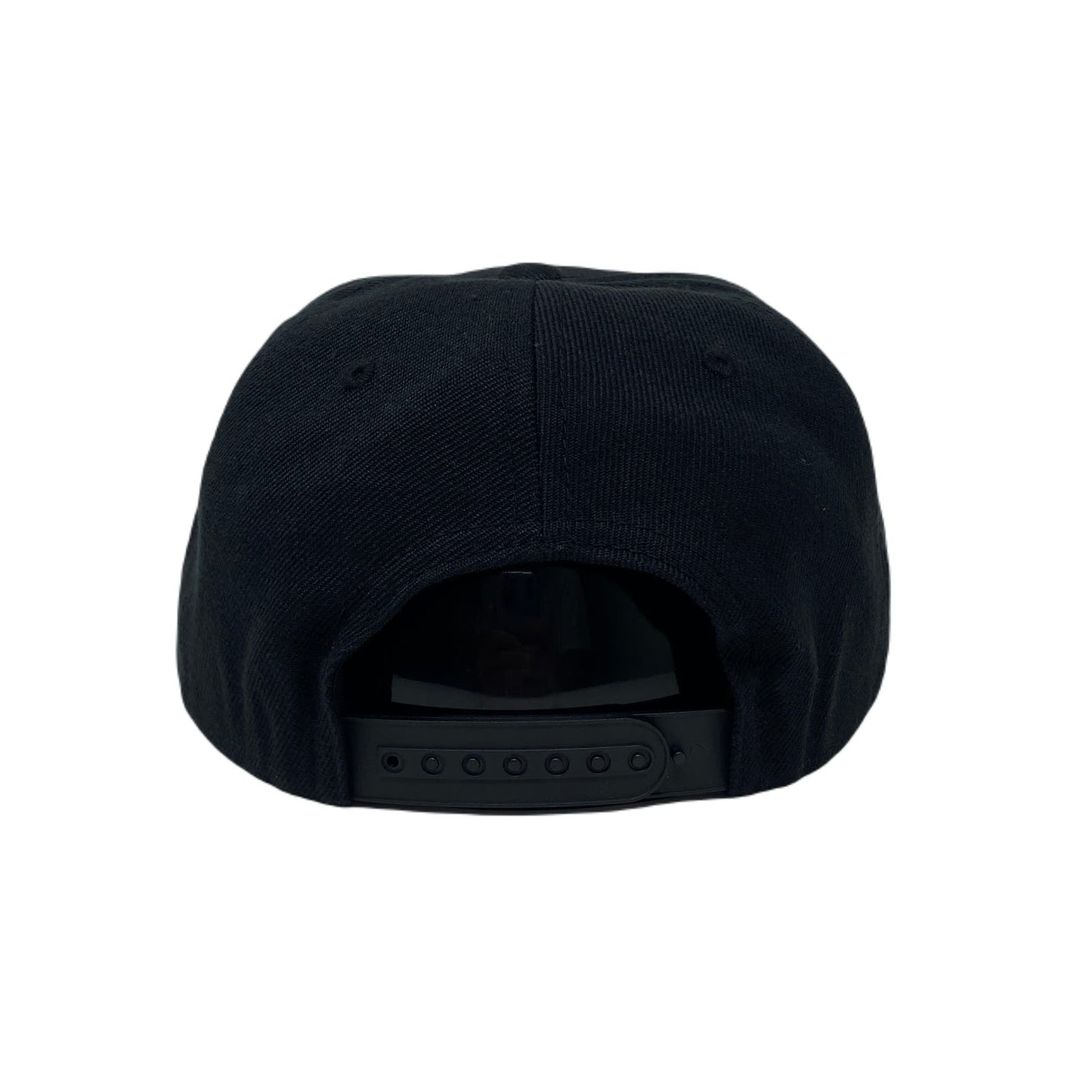 Los Angeles Laugh Now Cry Later WHITE Masks Snapback Hat All Black