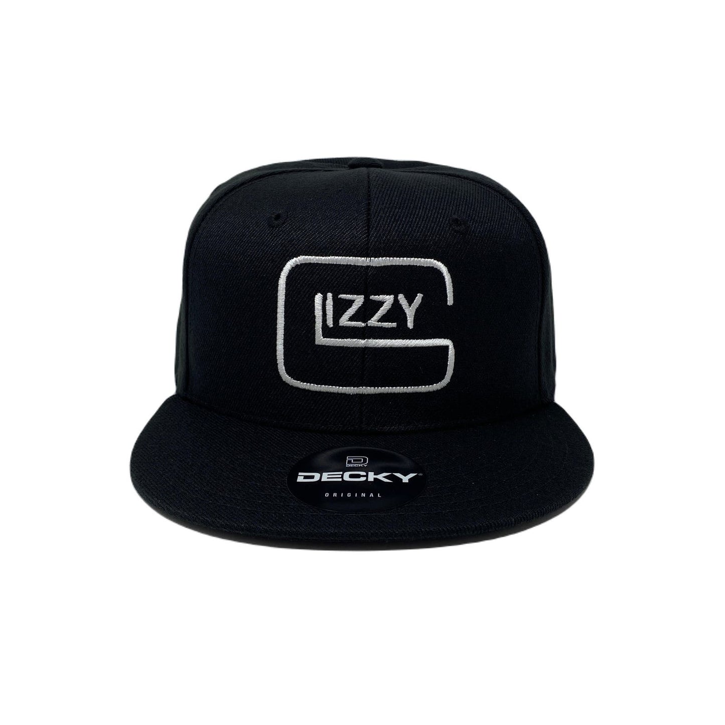 Glizzy Snapback Hat All Black