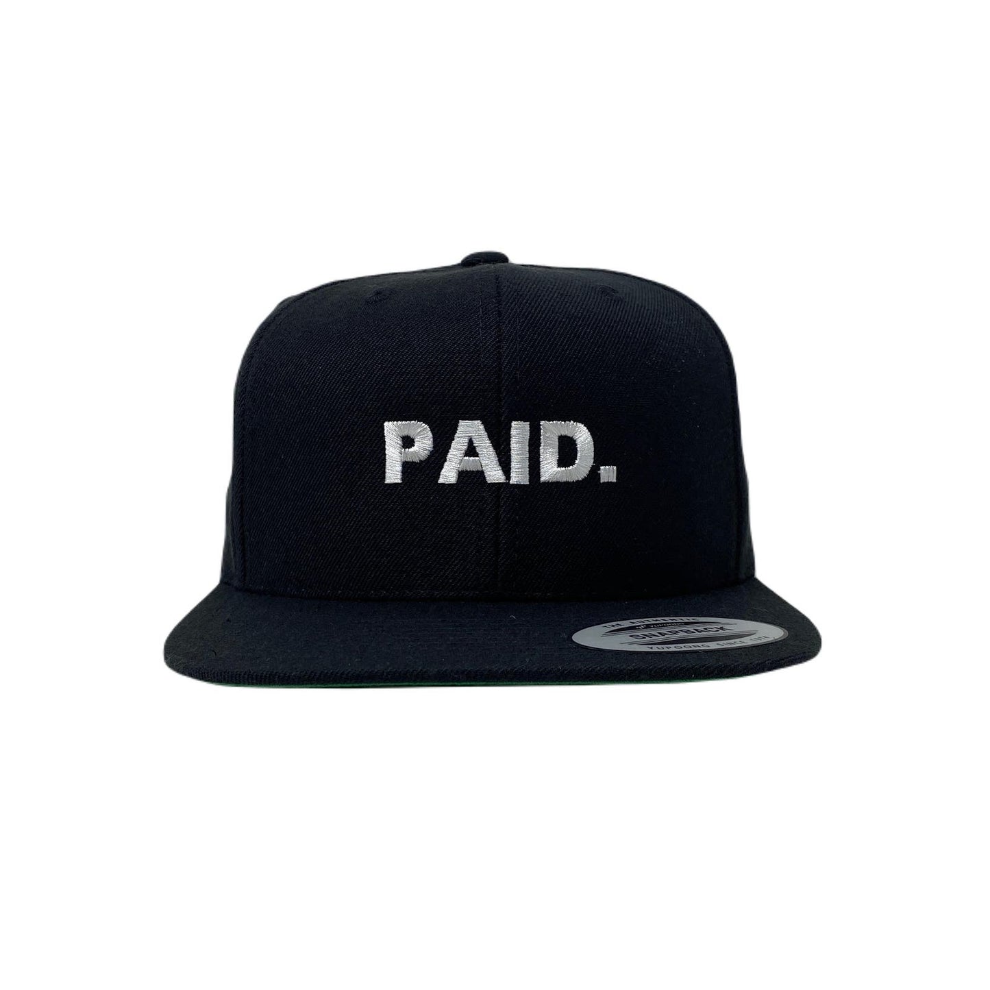 PAID. Snapback Hat