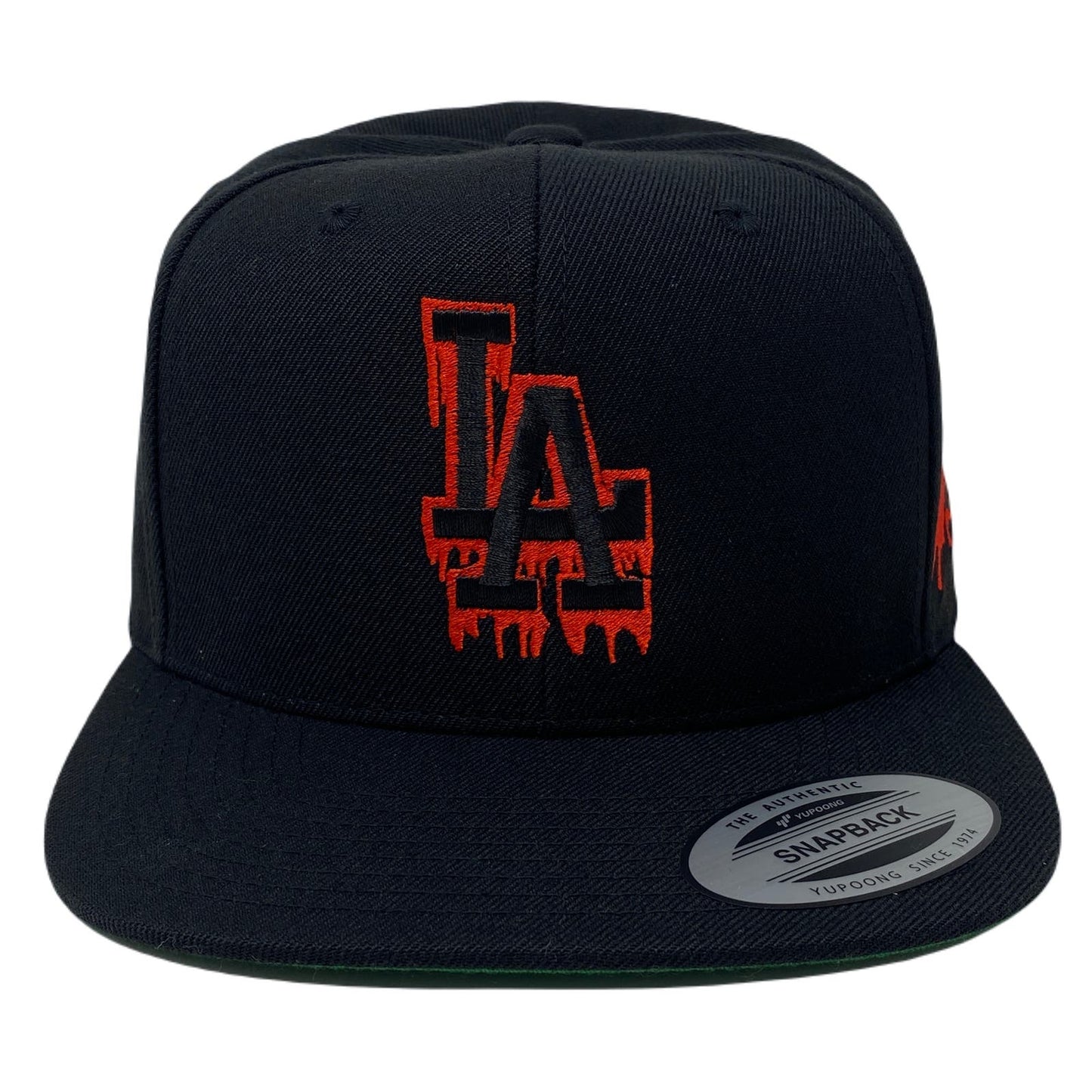 Los Angeles Drip (Red) Hands Snapback Hat