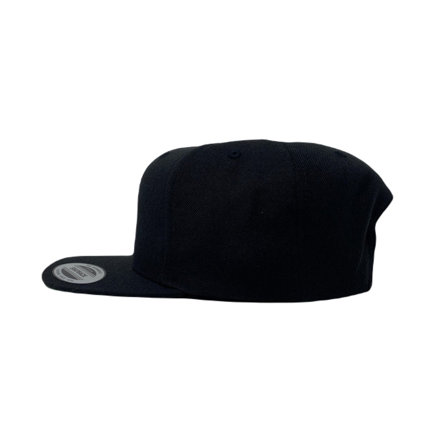 Los Angeles Rose Black Snapback Hat