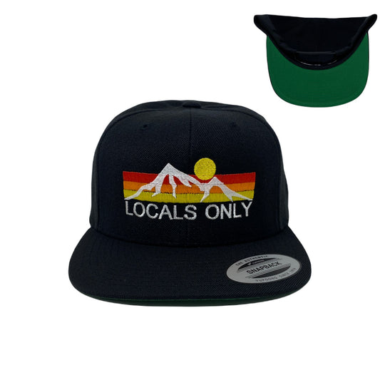 Locals Only Snapback Hat